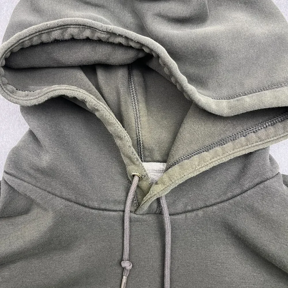 nike‎ hoodie yellow gray swoosh pullover xl
